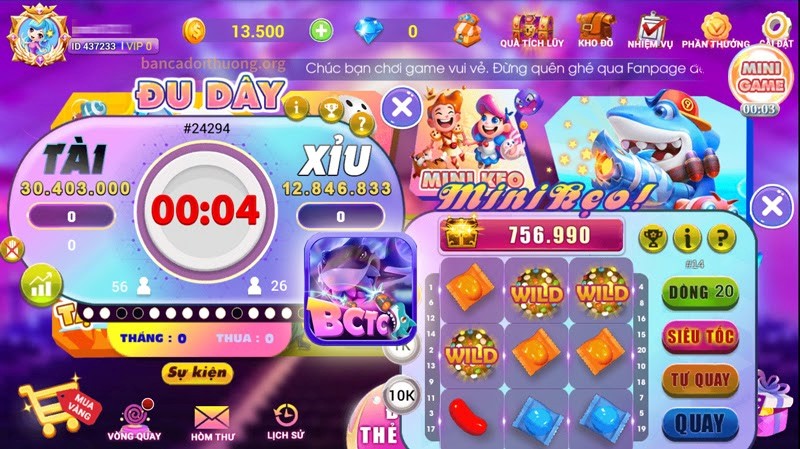 Bắn Cá Thẻ Cào Club (BCTC) được biết đến là cổng game đổi thưởng đầy uy tín