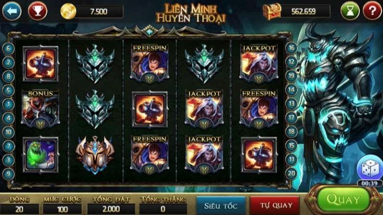 Game slot Liên minh huyền thoại
