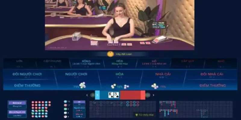 Luật rút bài trong baccarat